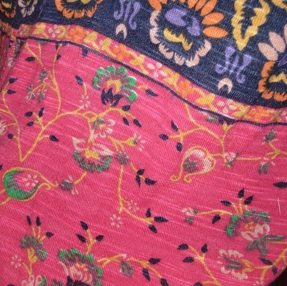 Anthropologie Meadow Rue Top Size M Multicolor Paisley - Picture 9 of 11